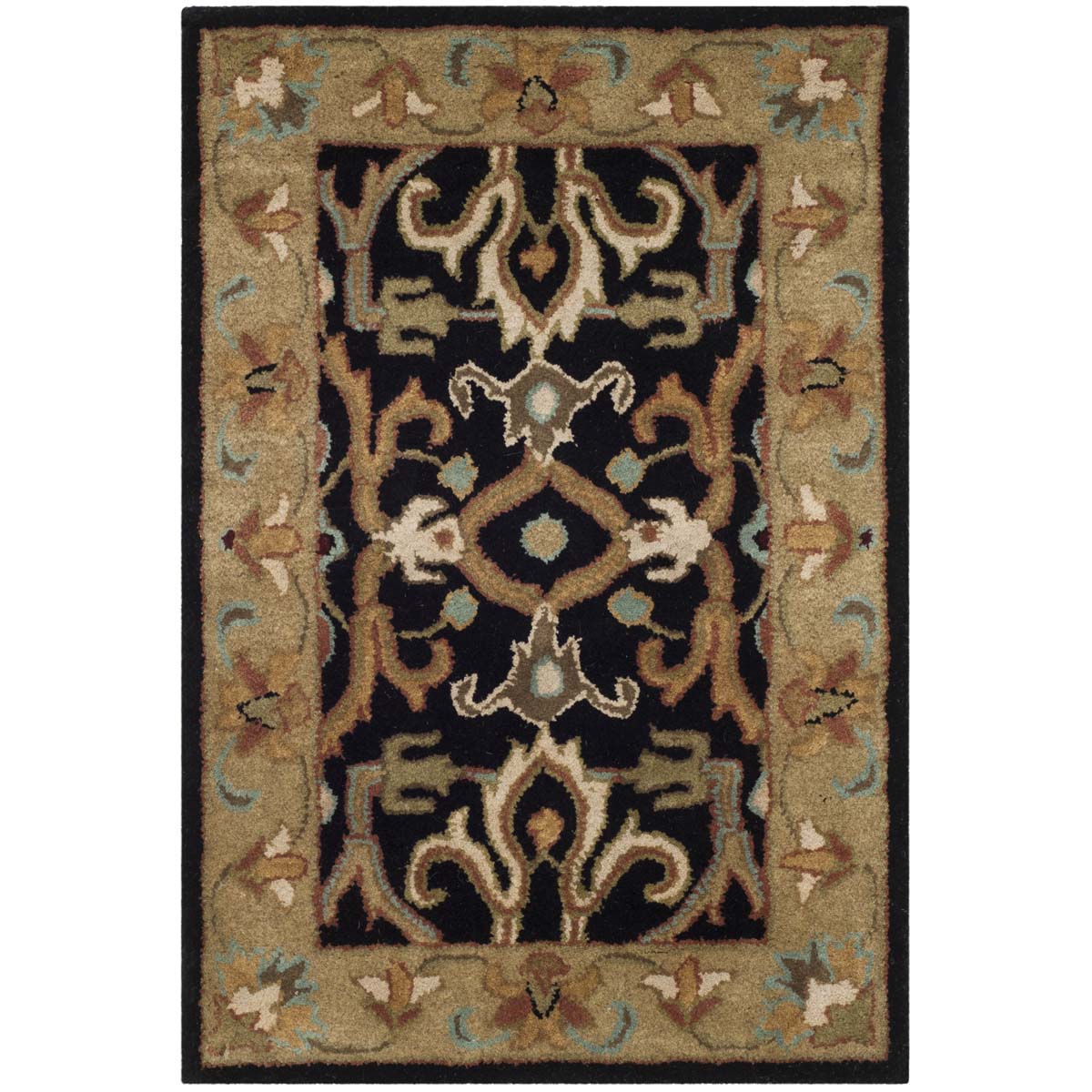 Safavieh Heritage 44A Rug, HG644A - Charcoal / Beige