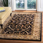 Safavieh Heritage 44A Rug, HG644A - Charcoal / Beige