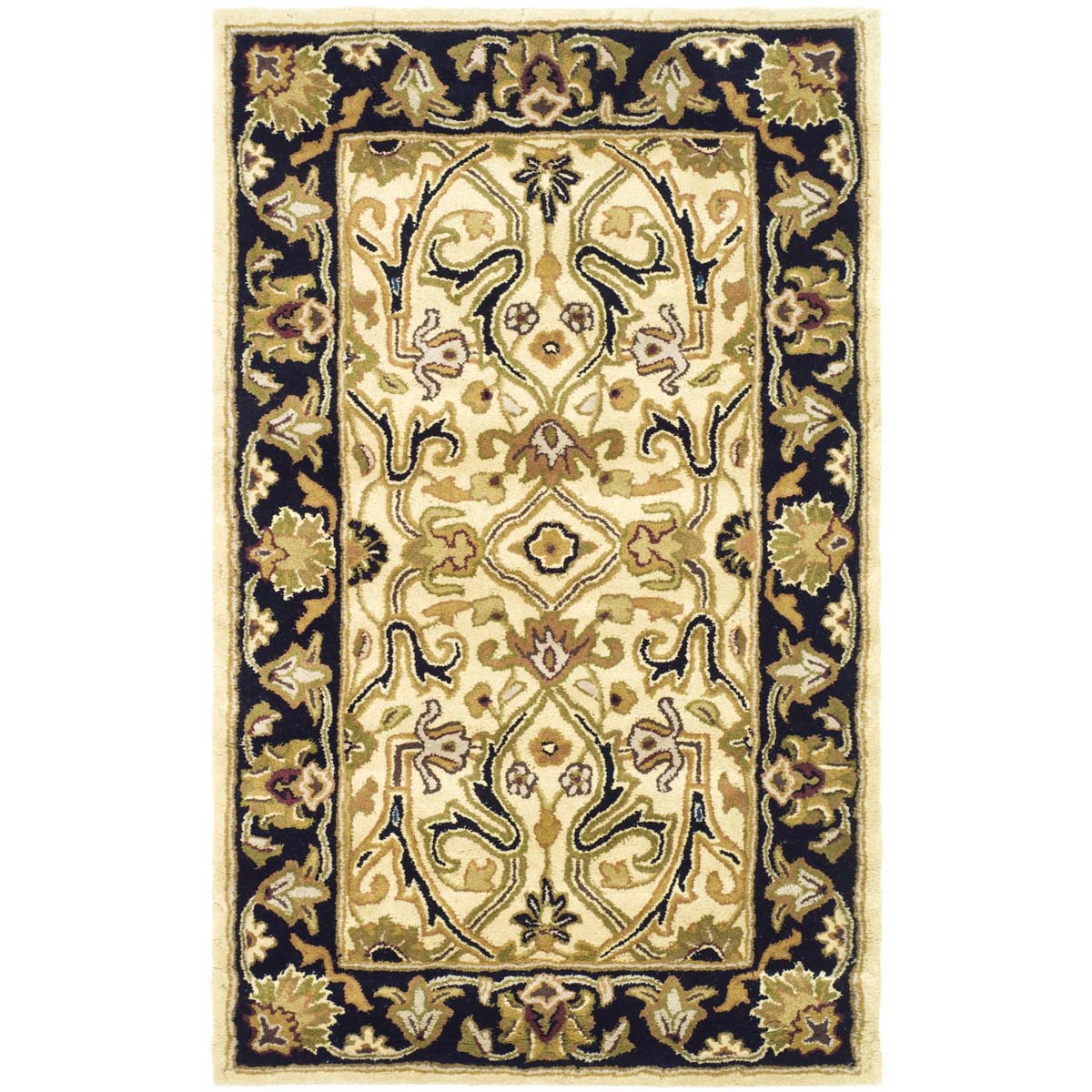 Safavieh Heritage 44C Rug, HG644C - Ivory / Black