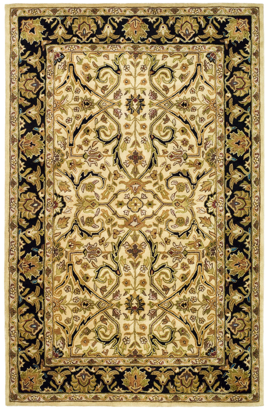 Safavieh Heritage 44 Rug, HG644 - Ivory / Black