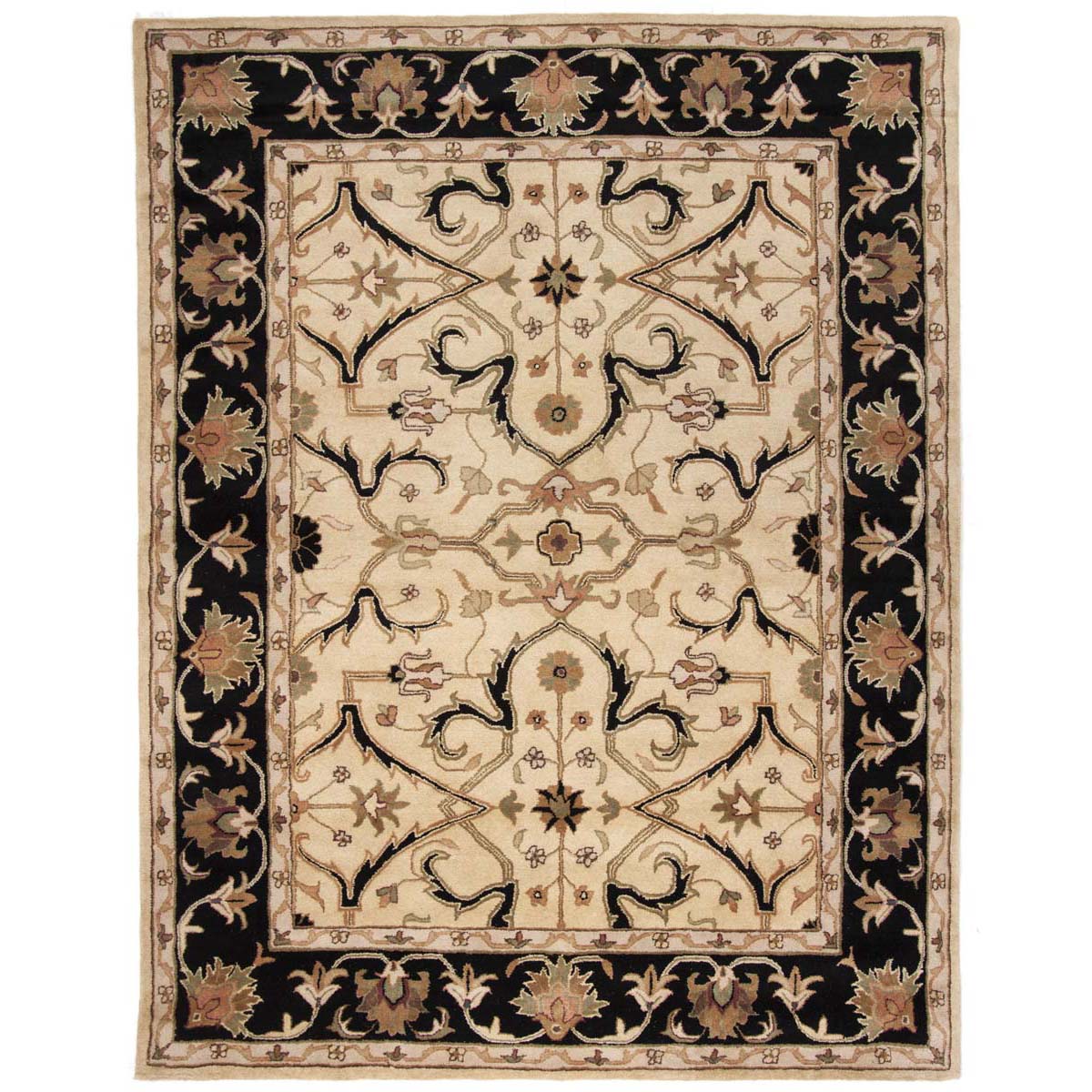 Safavieh Heritage 44C Rug, HG644C - Ivory / Black