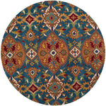 Safavieh Heritage 53A Rug, HG653A - Camel / Blue