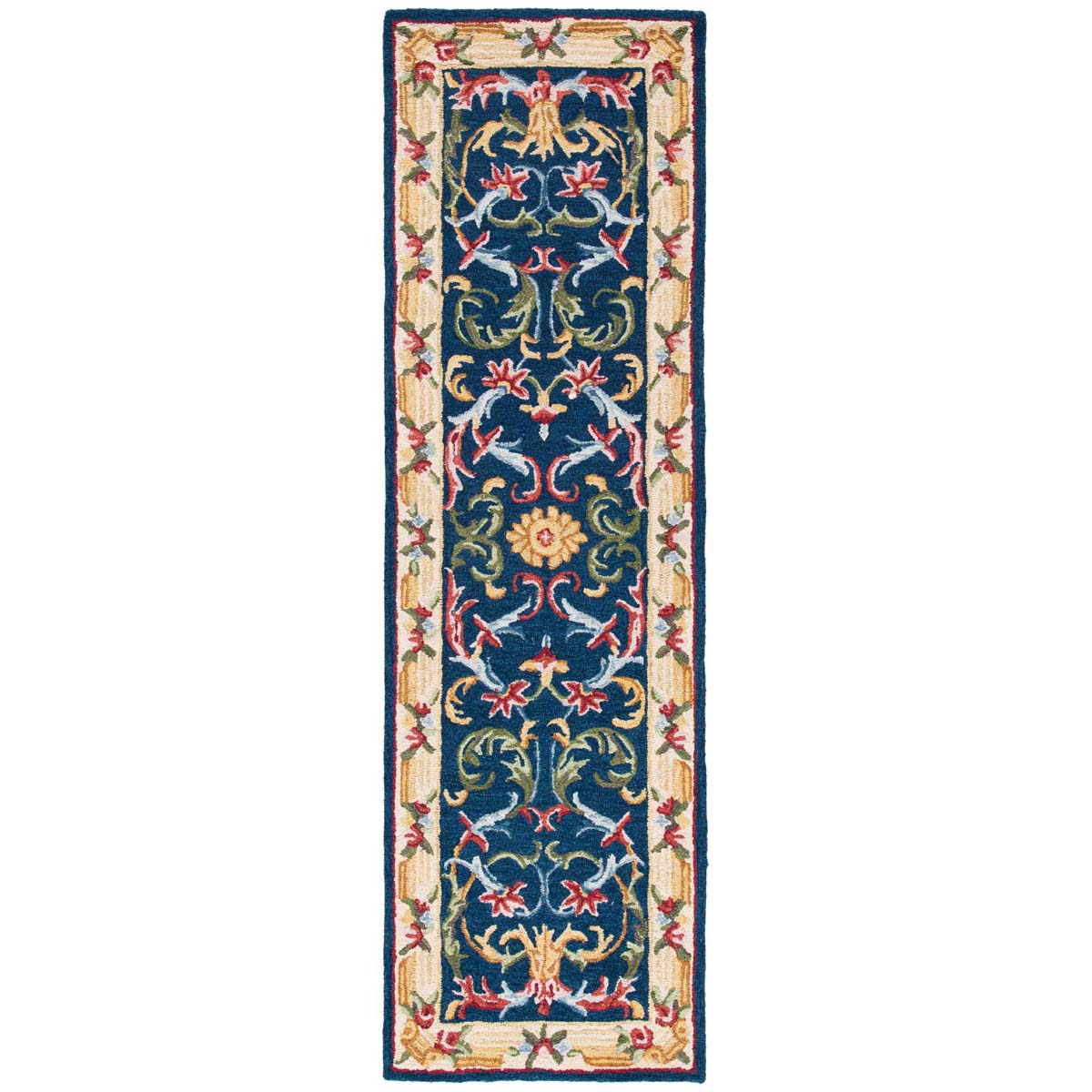 Safavieh Heritage 57 Rug, HG657 - Navy / Ivory
