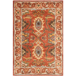 Safavieh Heritage 34D Rug, HG734D - Rust / Beige
