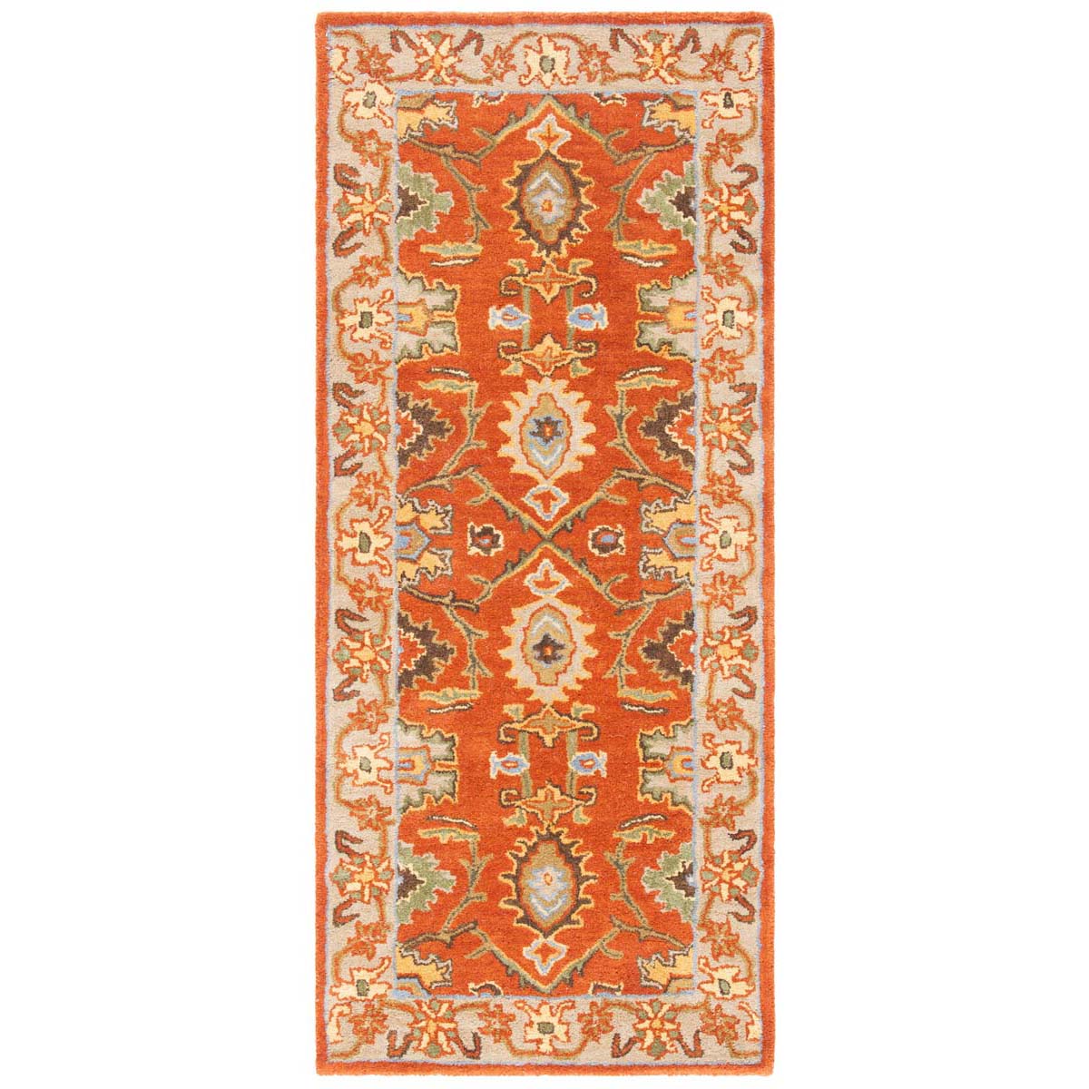 Safavieh Heritage 34D Rug, HG734D - Rust / Beige