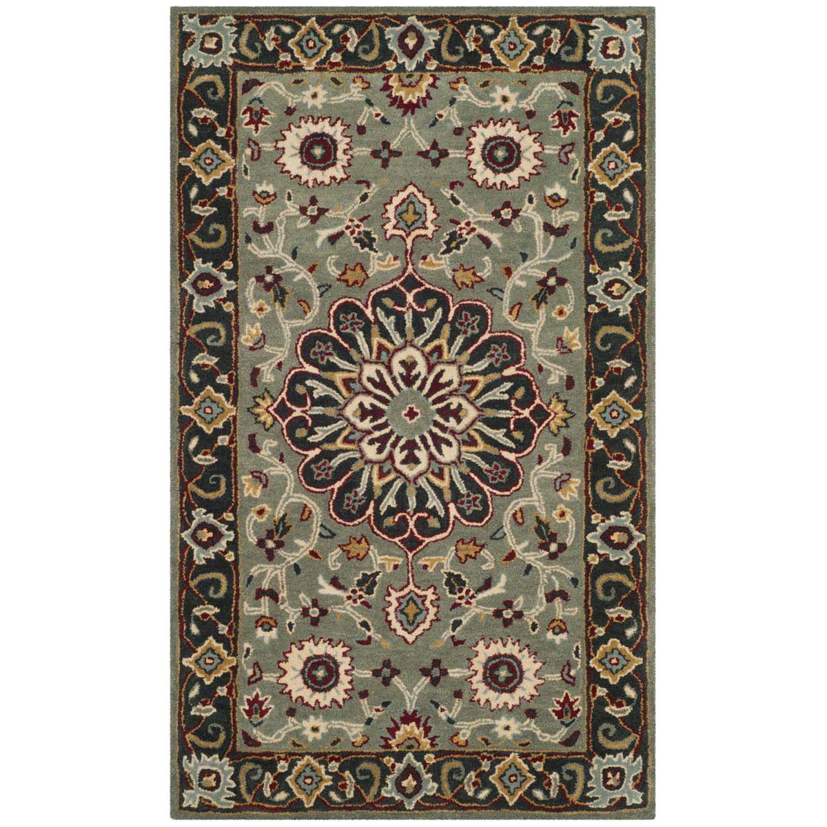 Safavieh Heritage 36A Rug, HG736A - Grey / Charcoal