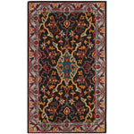 Safavieh Heritage 37A Rug, HG737A - Charcoal / Ivory