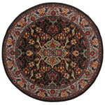Safavieh Heritage 37A Rug, HG737A - Charcoal / Ivory