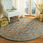 Safavieh Heritage 41W Rug, HG741W - Sage / Blue