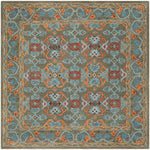 Safavieh Heritage 41W Rug, HG741W - Sage / Blue