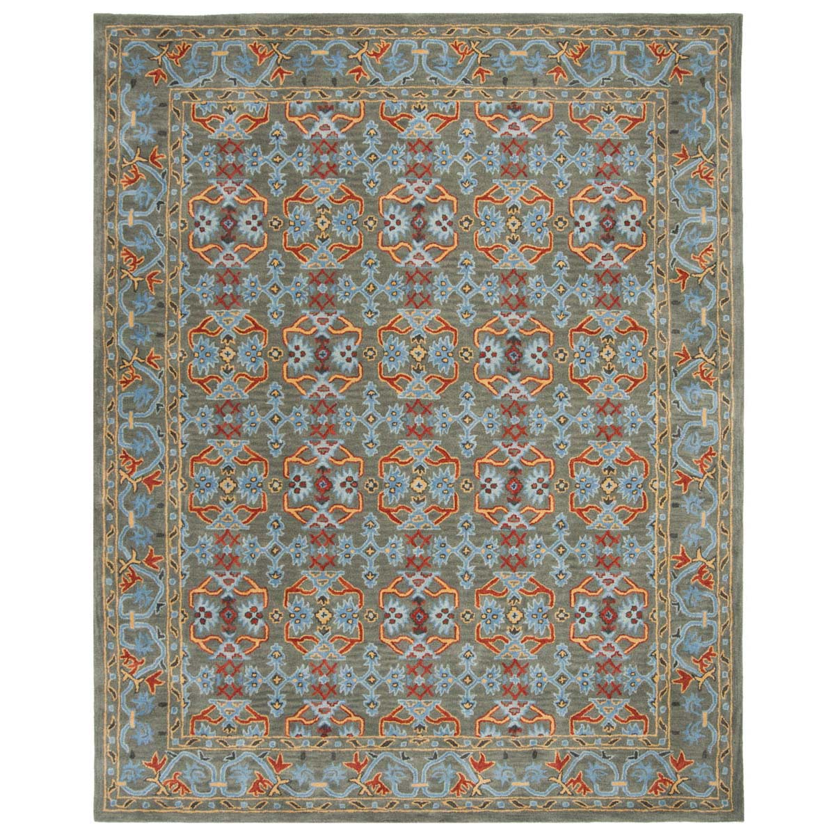 Safavieh Heritage 41W Rug, HG741W - Sage / Blue