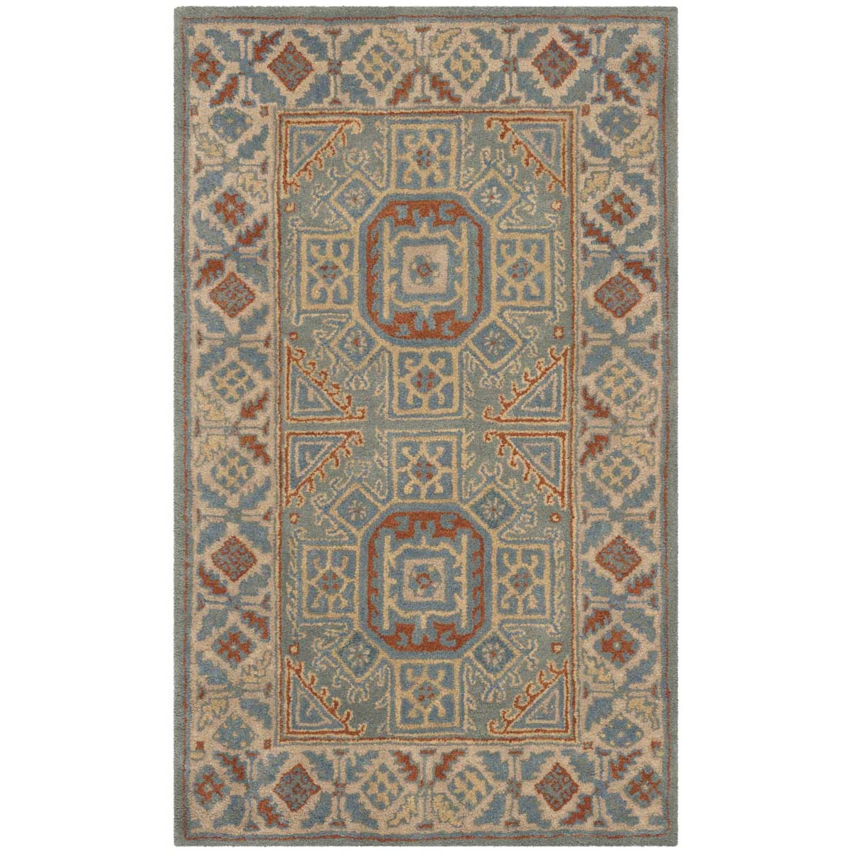 Safavieh Heritage 43M Rug, HG743M - Blue / Beige