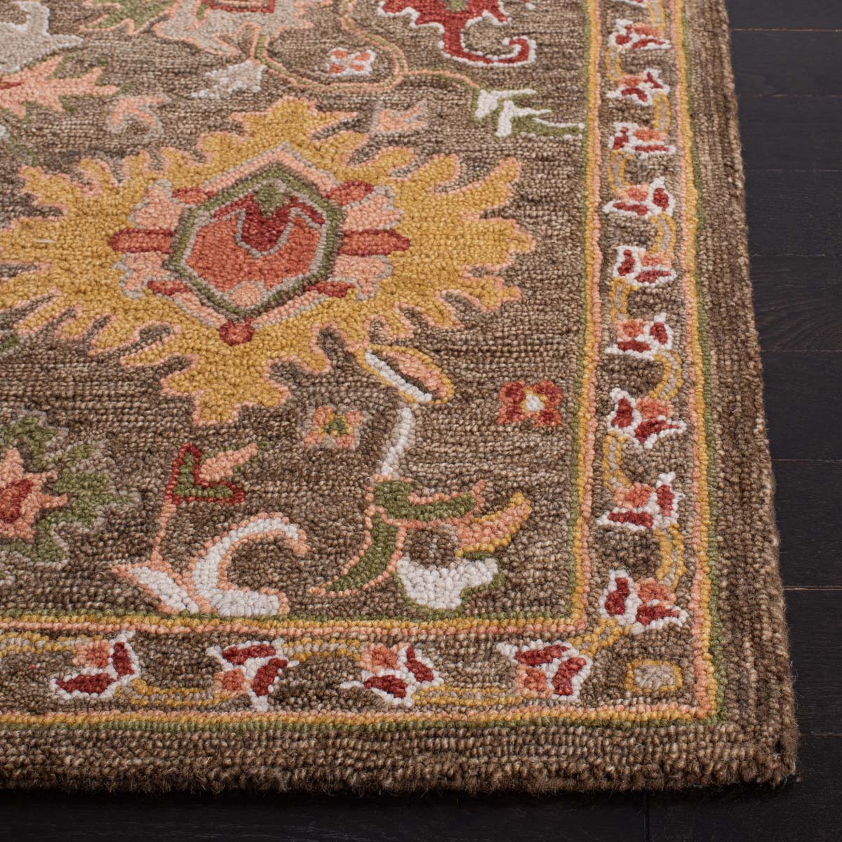 Safavieh Heritage 48 Rug, HG748 - Brown / Green