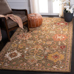 Safavieh Heritage 48 Rug, HG748 - Brown / Green