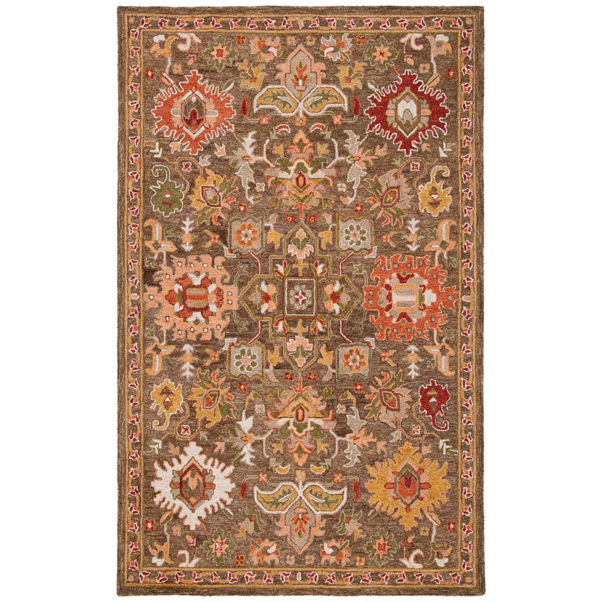 Safavieh Heritage 48 Rug, HG748 - Brown / Green