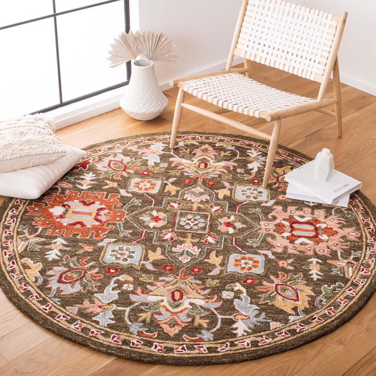 Safavieh Heritage 48 Rug, HG748 - Brown / Green