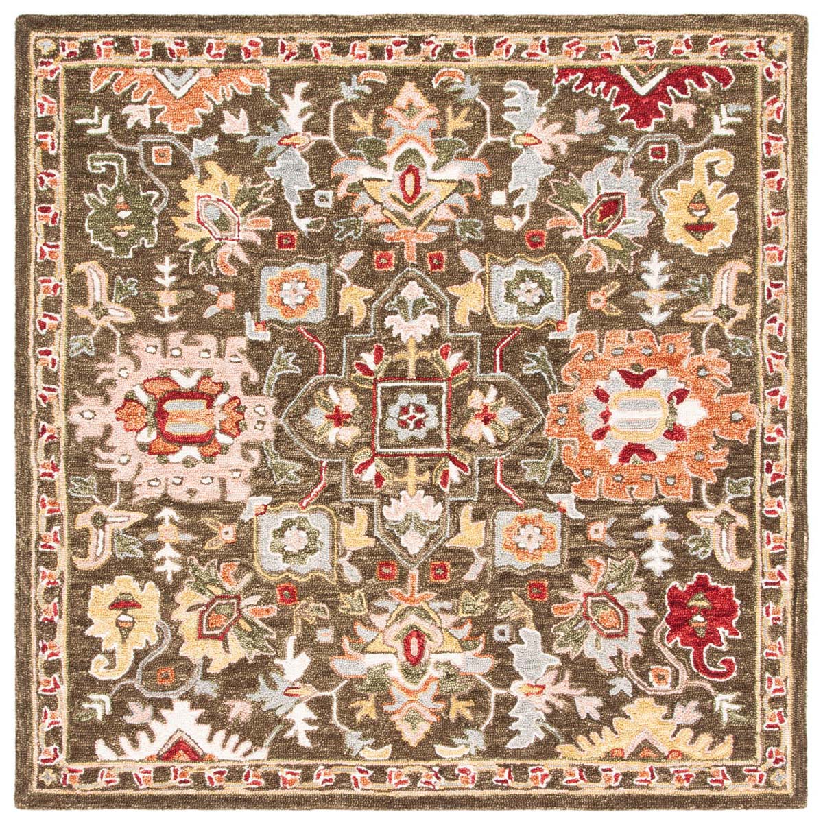 Safavieh Heritage 48 Rug, HG748 - Brown / Green