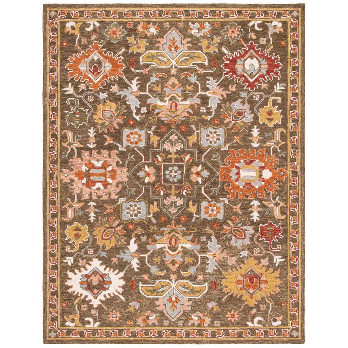 Safavieh Heritage 48 Rug, HG748 - Brown / Green
