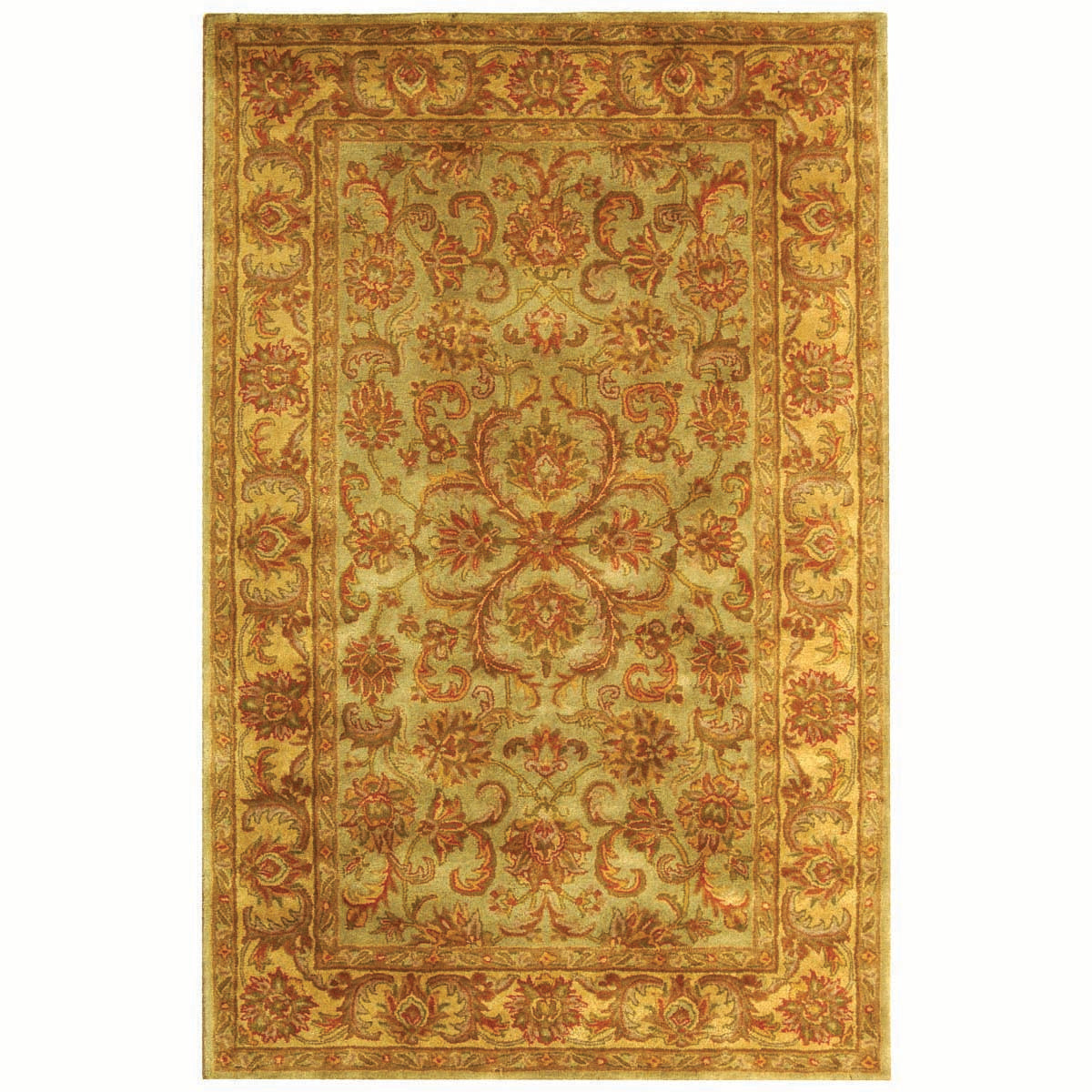 Safavieh Heritage 11A Rug, HG811A - Green / Gold