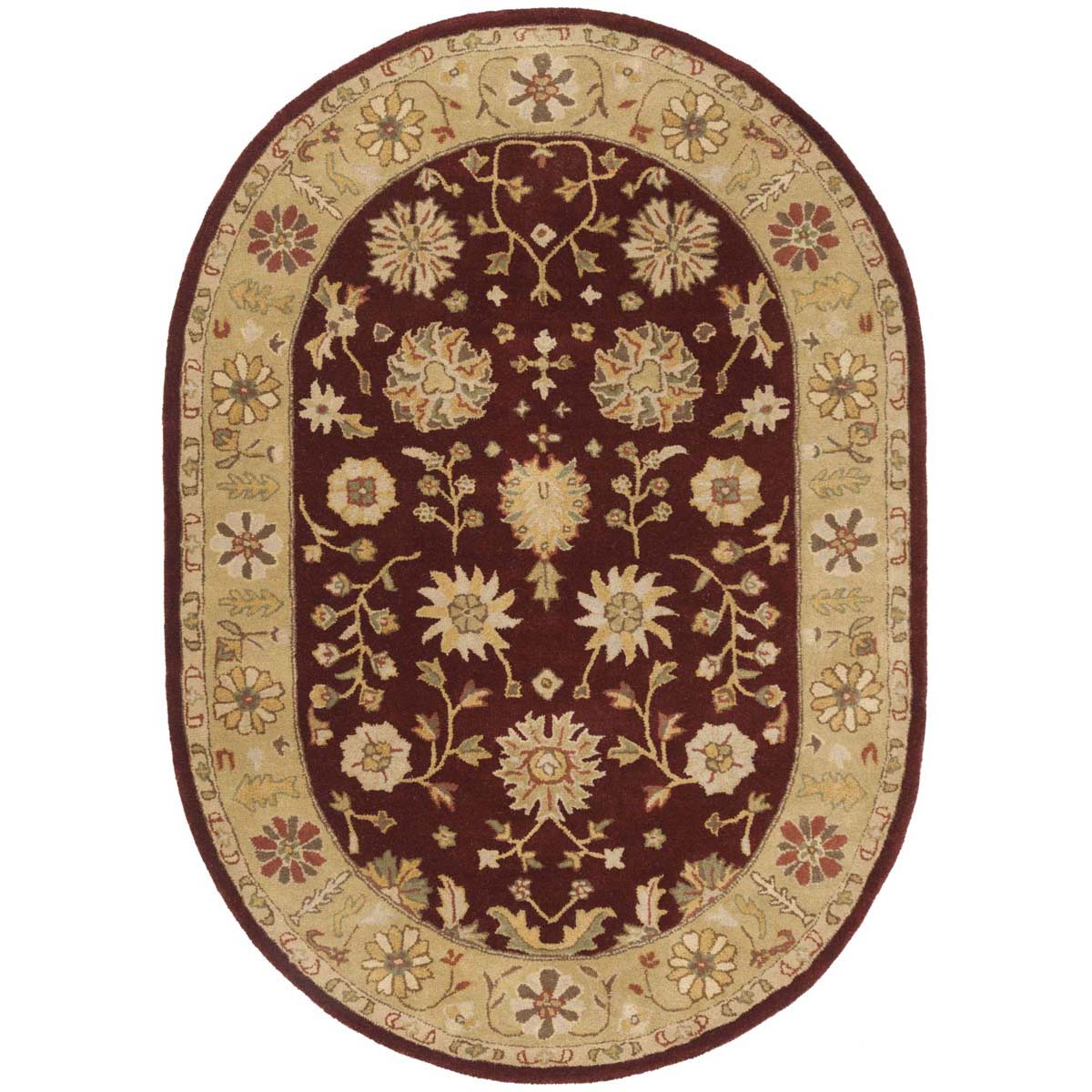 Safavieh Heritage 13A Rug, HG813A - Red / Gold