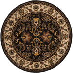 Safavieh Heritage 19A Rug, HG819A - Black / Ivory