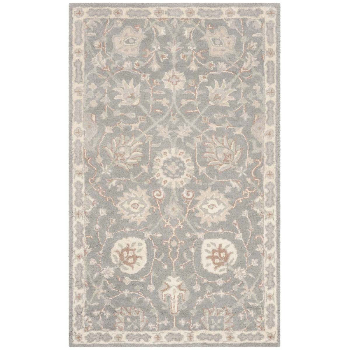 Safavieh Heritage 24A Rug, HG824A - Grey / Ivory