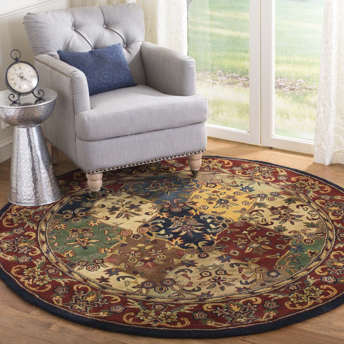 Safavieh Heritage 11 Rug, HG911 - Multi / Burgundy
