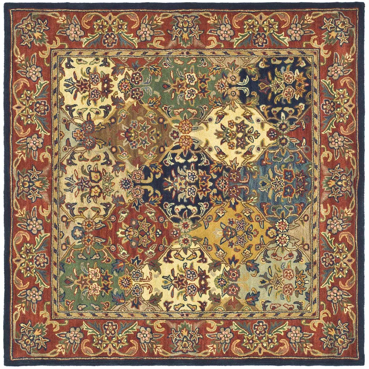 Safavieh Heritage 11 Rug, HG911 - Multi / Burgundy