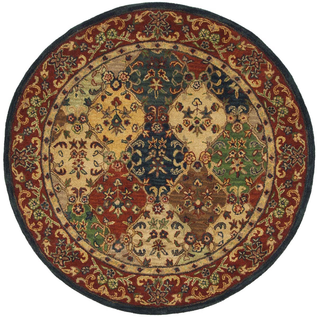 Safavieh Heritage 11 Rug, HG911 - Beige / Burgundy