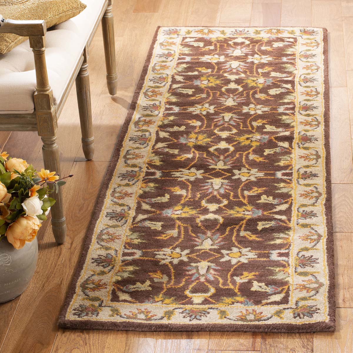 Safavieh Heritage 12A Rug, HG912A - Brown / Ivory