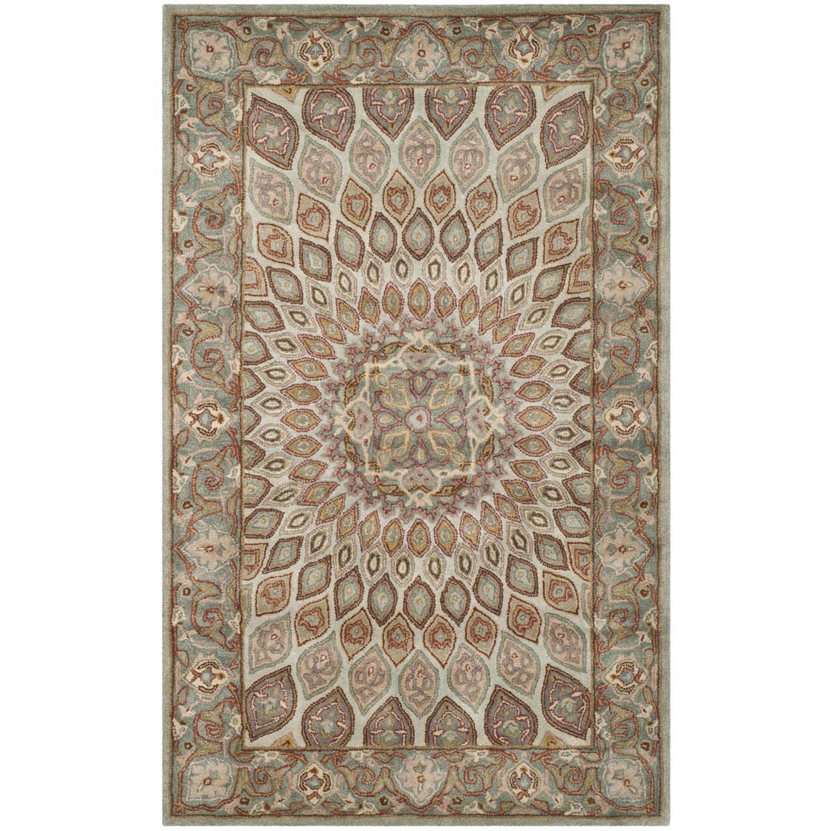 Safavieh Heritage 14 Rug, HG914 - Blue / Grey