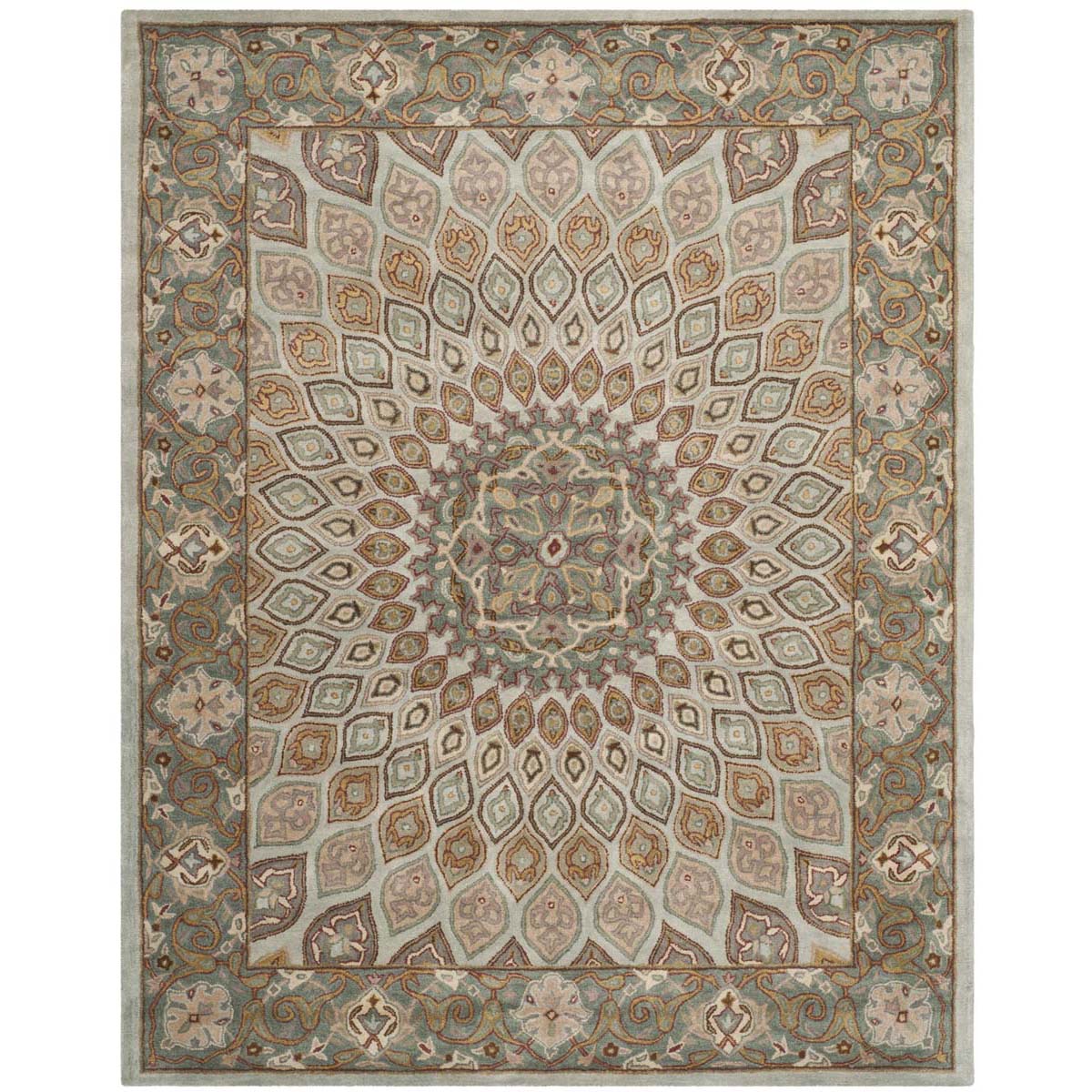 Safavieh Heritage 14 Rug, HG914 - Blue / Grey