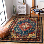 Safavieh Heritage 23 Rug, HG923 - Blue / Red
