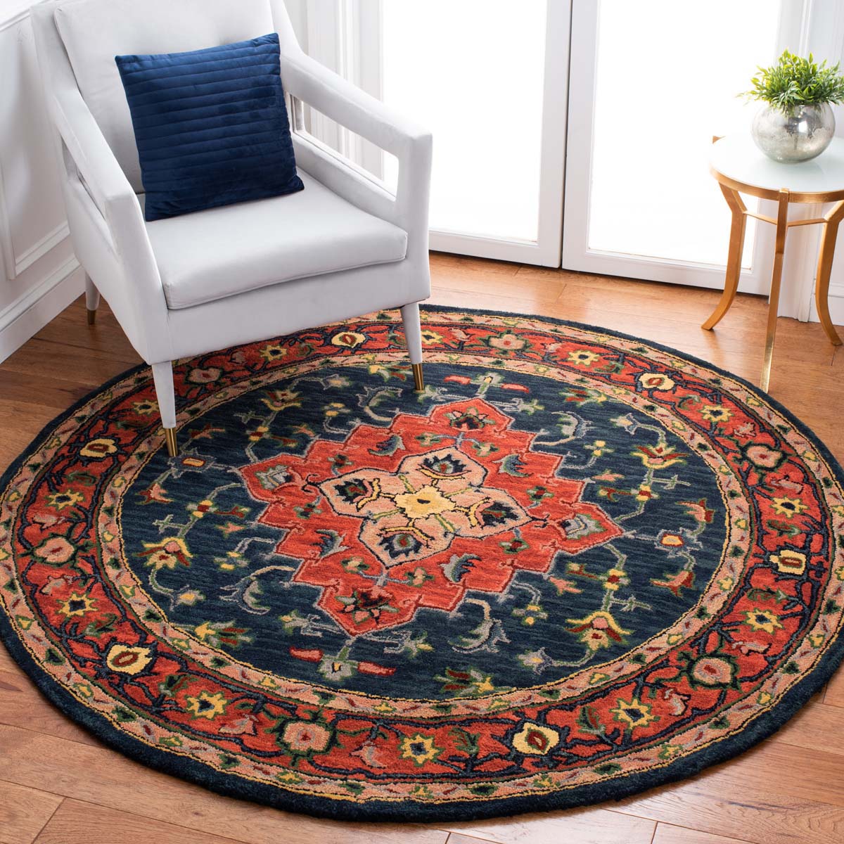 Safavieh Heritage 23 Rug, HG923 - Blue / Red
