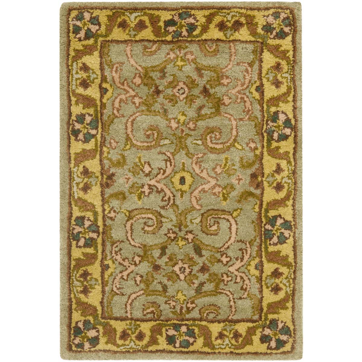 Safavieh Heritage 24A Rug, HG924A - Grey / Gold