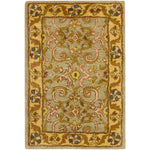 Safavieh Heritage 24A Rug, HG924A - Grey / Gold