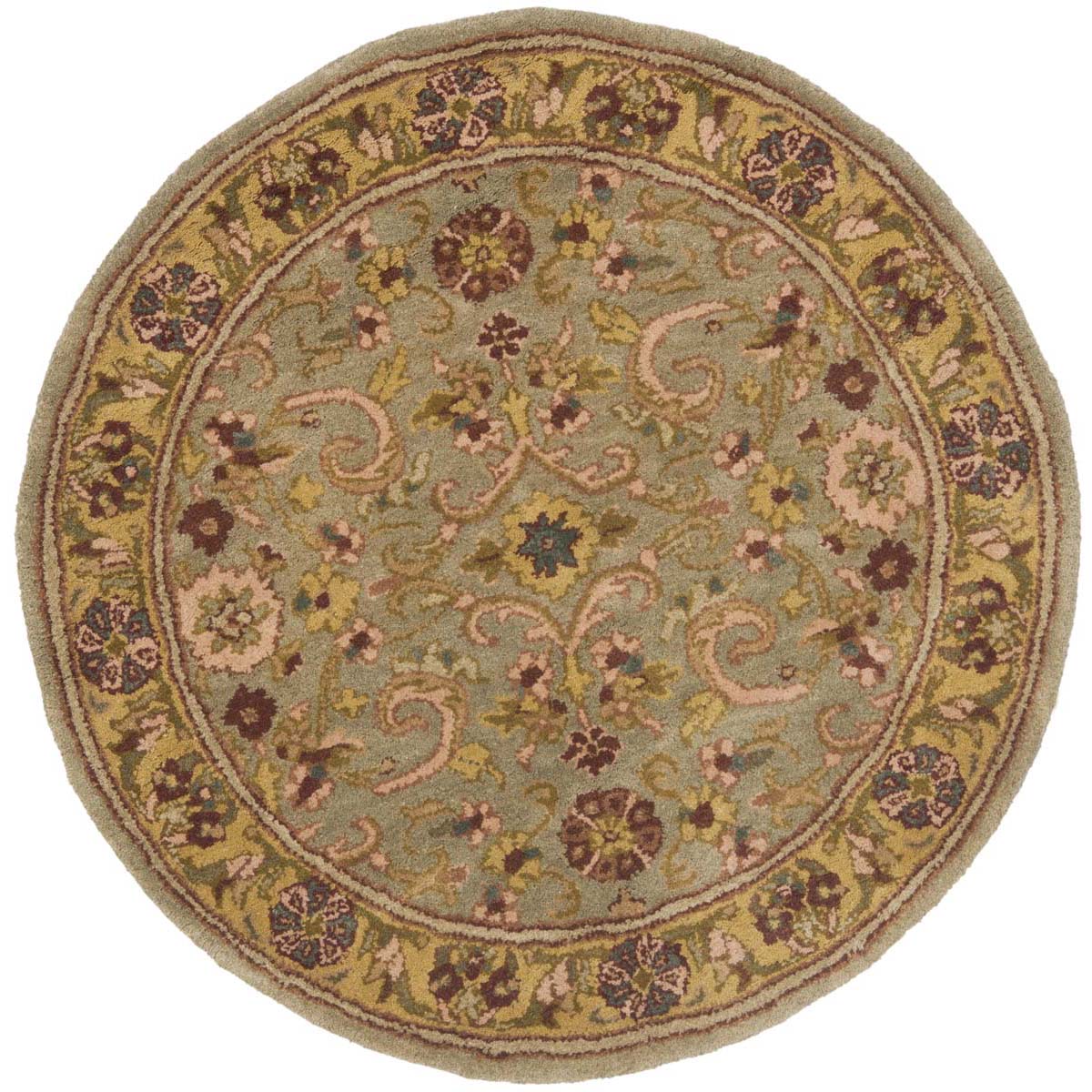 Safavieh Heritage 24A Rug, HG924A - Grey / Gold