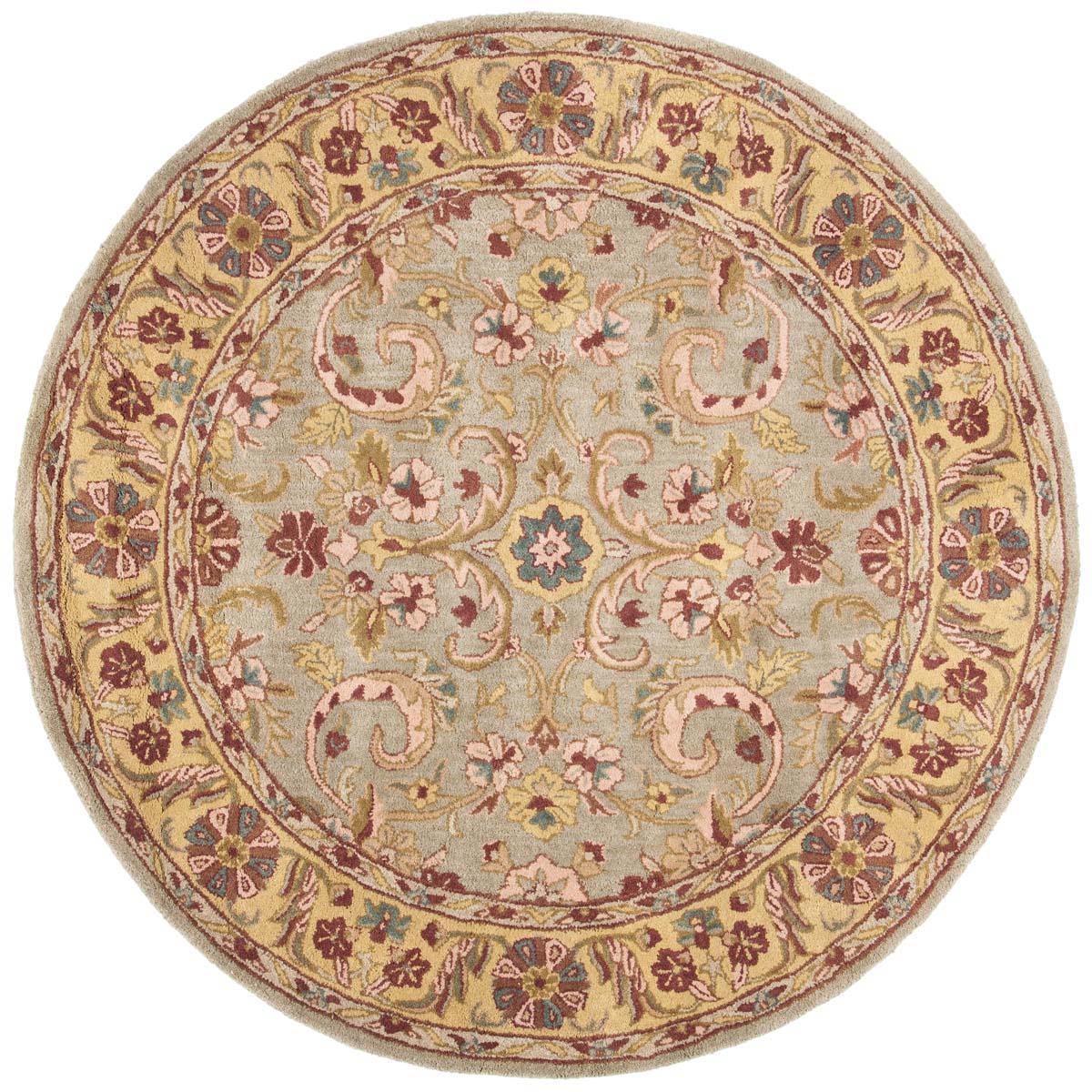 Safavieh Heritage 24A Rug, HG924A - Grey / Gold