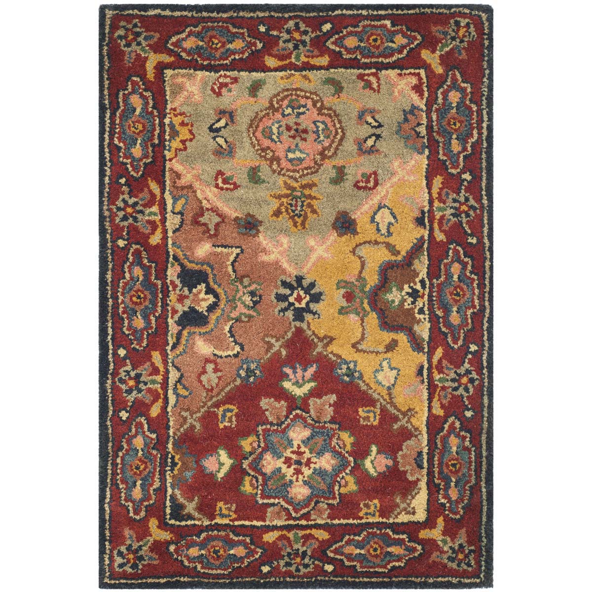 Safavieh Heritage 26 Rug, HG926 - Red / Multi
