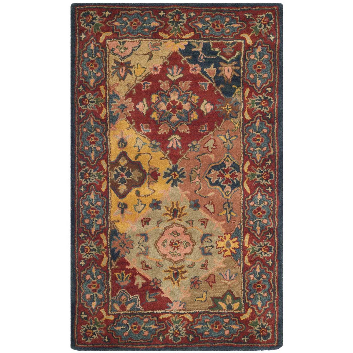 Safavieh Heritage 26A Rug, HG926A - Red / Multi