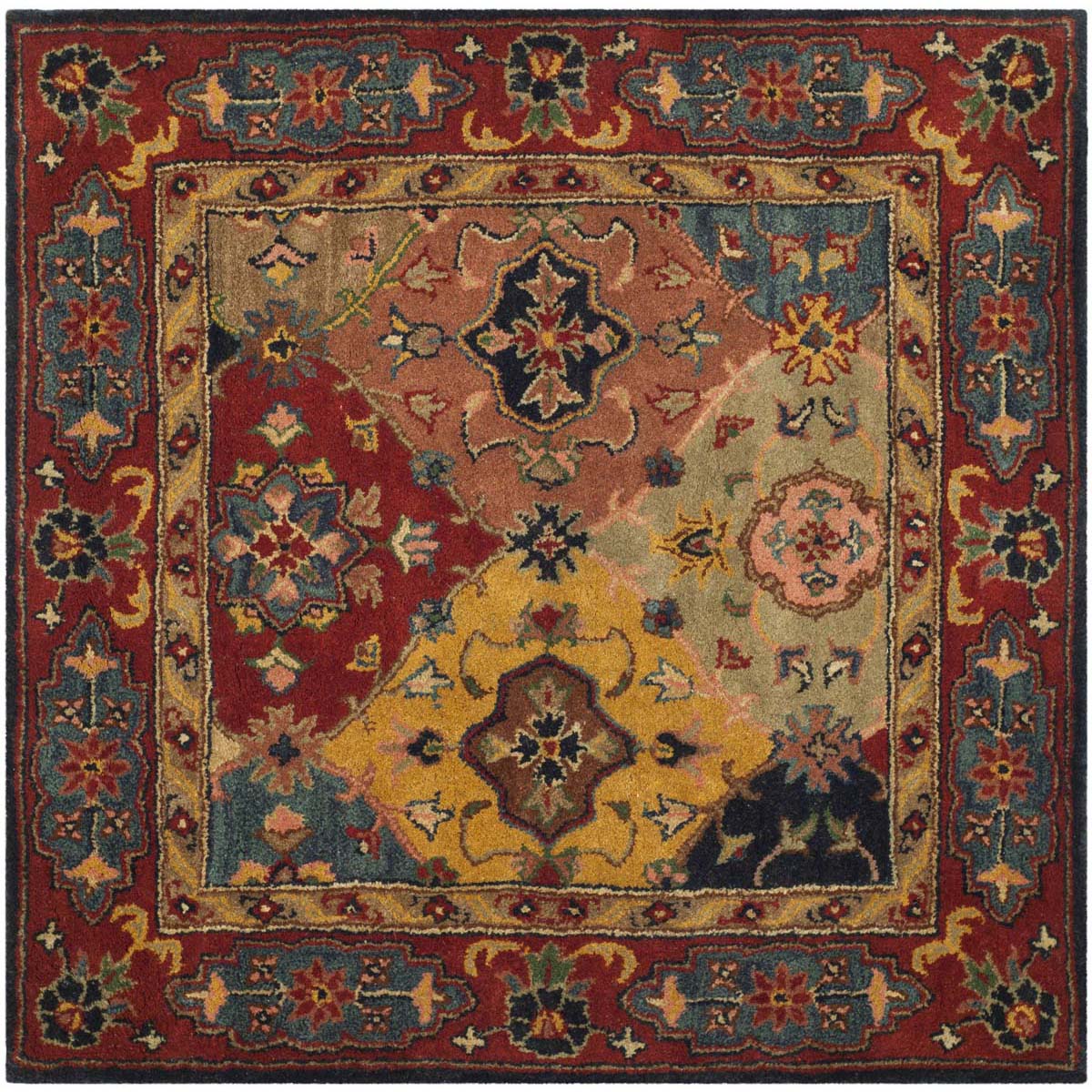 Safavieh Heritage 26A Rug, HG926A - Red / Multi