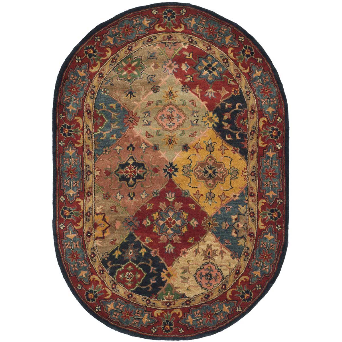 Safavieh Heritage 26A Rug, HG926A - Red / Multi