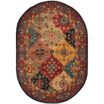 Safavieh Heritage 26A Rug, HG926A - Red / Multi