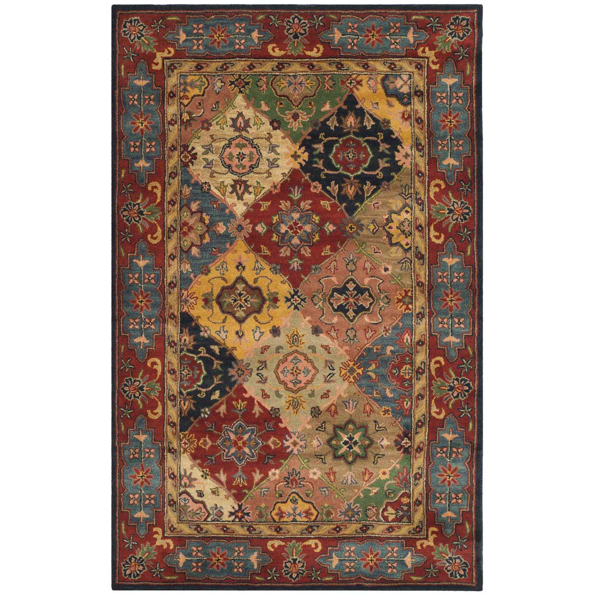 Safavieh Heritage 26A Rug, HG926A - Red / Multi