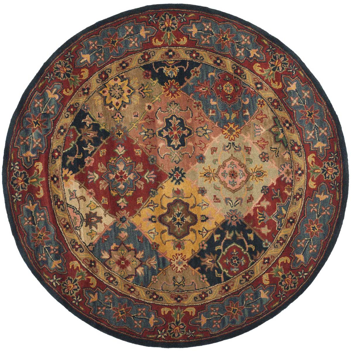 Safavieh Heritage 26A Rug, HG926A - Red / Multi