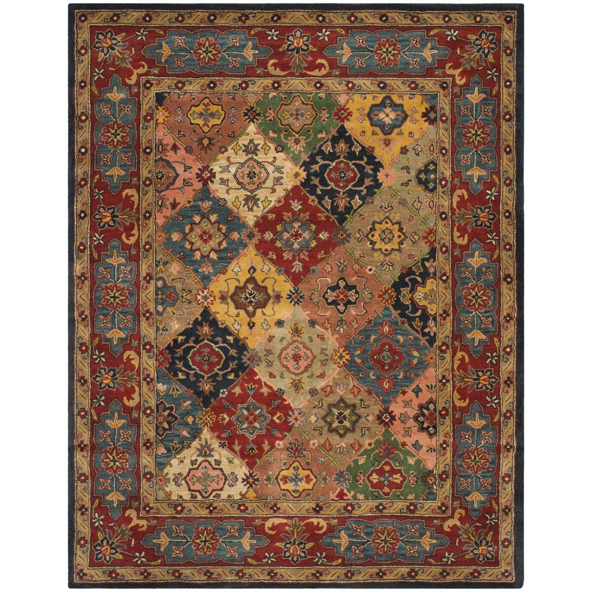 Safavieh Heritage 26A Rug, HG926A - Red / Multi
