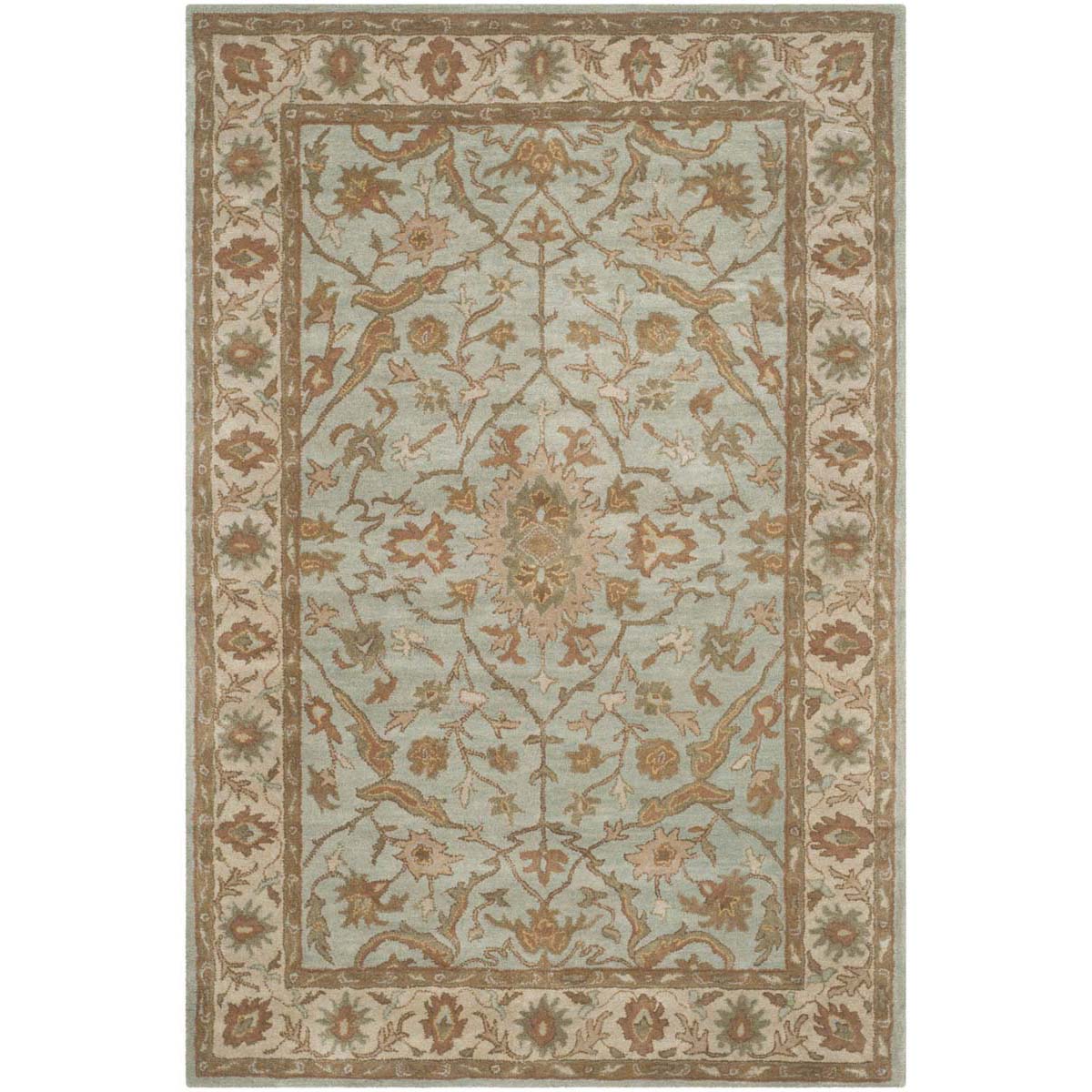Safavieh Heritage 37A Rug, HG937A - Light Blue / Ivory