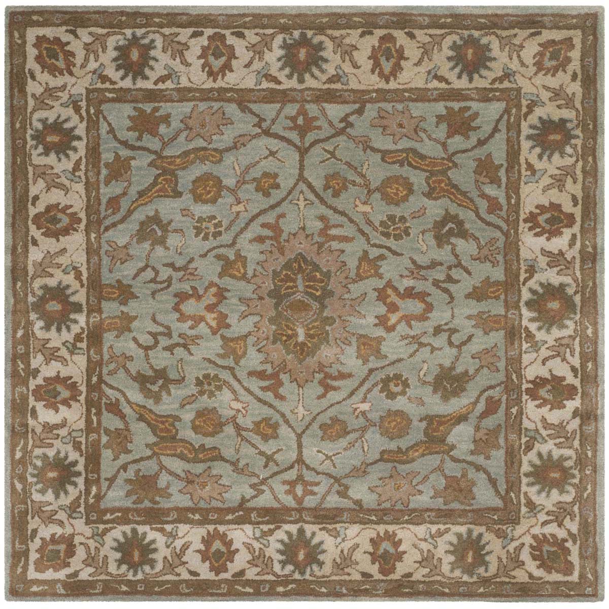 Safavieh Heritage 37A Rug, HG937A - Light Blue / Ivory