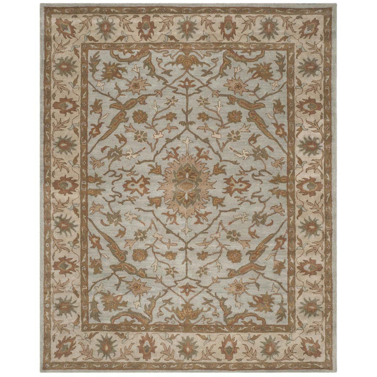Safavieh Heritage 37A Rug, HG937A - Light Blue / Ivory
