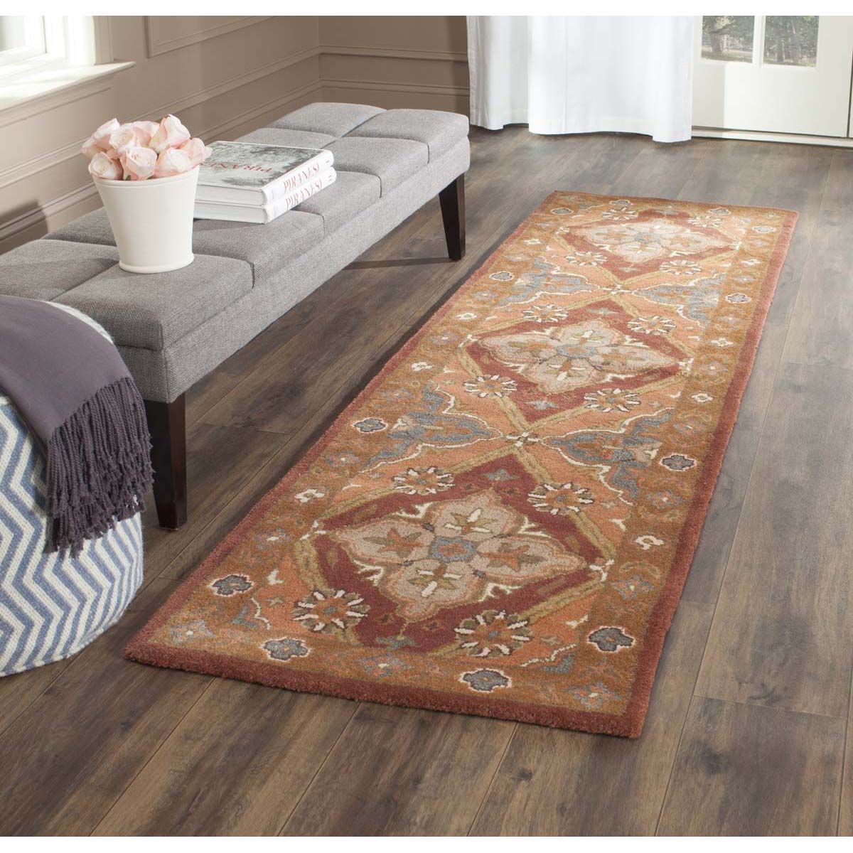 Safavieh Heritage 48 Rug, HG948 - Rust